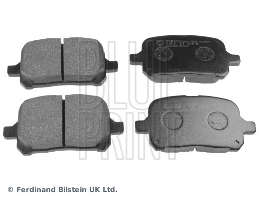 Kit pastiglie freno, Freno a disco - ADT34290 BLUE PRINT