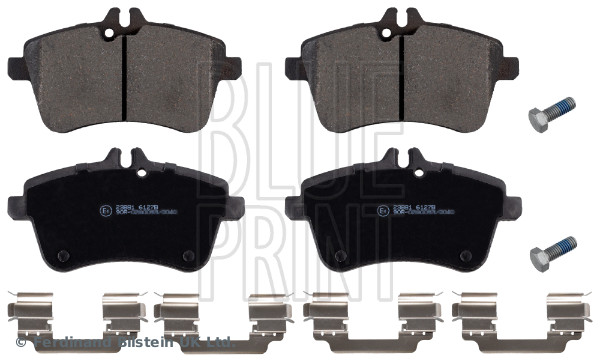 Brake Pad Set, disc brake - ADU174227 BLUE PRINT