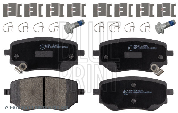 Brake Pad Set, disc brake - ADU174242 BLUE PRINT