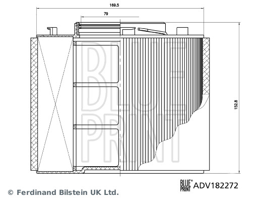 Luftfilter - ADV182272 BLUE PRINT