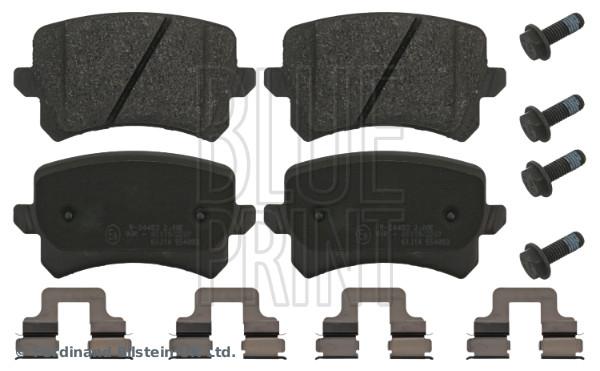 Brake Pad Set, disc brake - ADV184231 BLUE PRINT