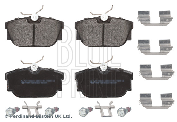 Комплект тормозных колодок, дисковый тормоз - ADV184237 BLUE PRINT