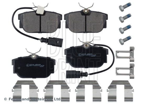Brake Pad Set, disc brake - ADV184254 BLUE PRINT