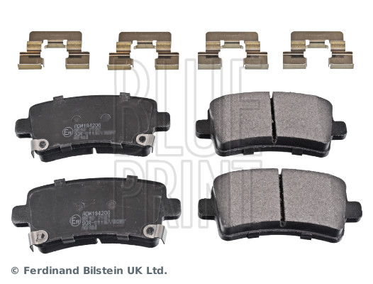 Brake Pad Set, disc brake - ADW194206 BLUE PRINT