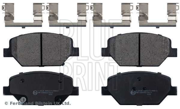 Brake Pad Set, disc brake - ADW194220 BLUE PRINT