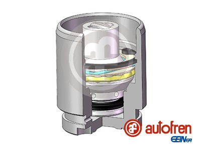 Piston, brake caliper - D025102K AUTOFREN SEINSA