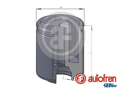 Piston, brake caliper - D025234 AUTOFREN SEINSA