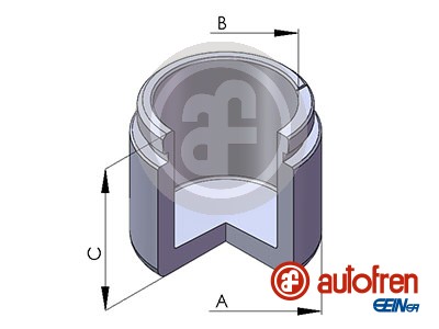 Pistone, Pinza freno - D02531 AUTOFREN SEINSA
