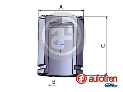 stūmoklis, stabdžių apkaba - D025377 AUTOFREN SEINSA