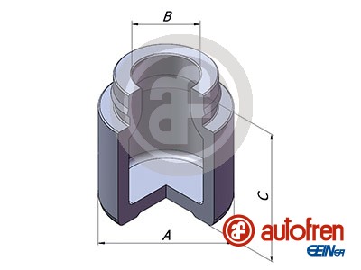 Piston, brake caliper - D025392 AUTOFREN SEINSA