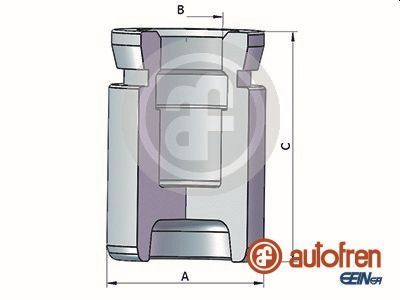 Pistone, Pinza freno - D025432 AUTOFREN SEINSA