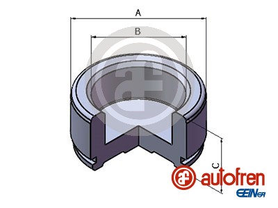 Piston, brake caliper - D025443 AUTOFREN SEINSA