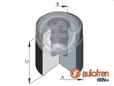 Piston, brake caliper - D025465 AUTOFREN SEINSA