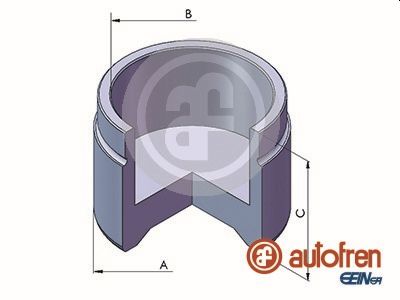 Piston, brake caliper - D025494 AUTOFREN SEINSA