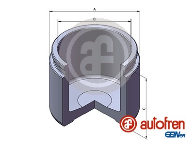 Pistone, Pinza freno - D025505 AUTOFREN SEINSA