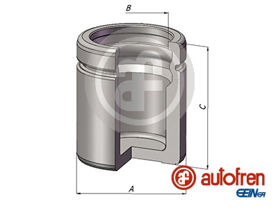 Piston, brake caliper - D025507 AUTOFREN SEINSA