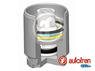 Piston, brake caliper - D025545K AUTOFREN SEINSA