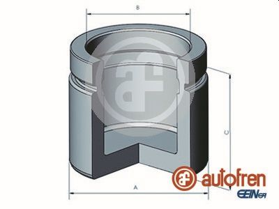 Piston, brake caliper - D025553 AUTOFREN SEINSA