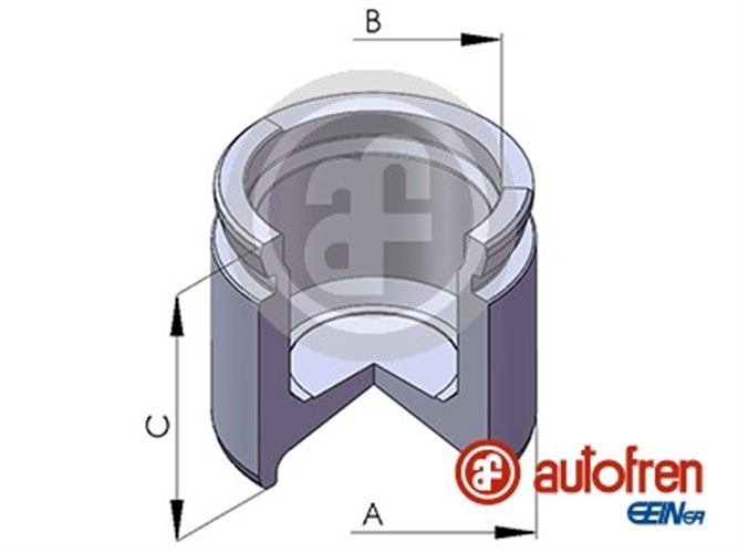 Pistone, Pinza freno - D02562 AUTOFREN SEINSA