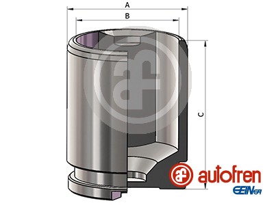 Piston, brake caliper - D025633 AUTOFREN SEINSA