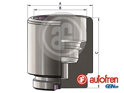 stūmoklis, stabdžių apkaba - D025641 AUTOFREN SEINSA