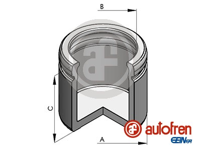 Piston, brake caliper - D025679 AUTOFREN SEINSA