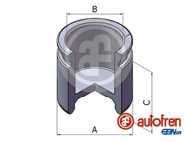 Pistone, Pinza freno - D025701 AUTOFREN SEINSA