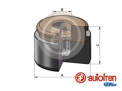 Piston, brake caliper - D025731 AUTOFREN SEINSA