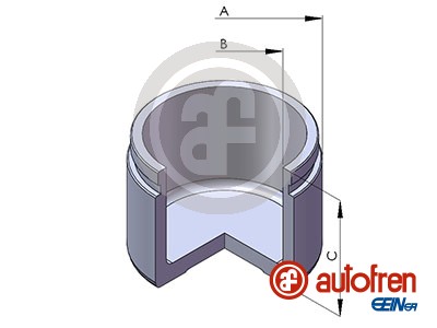 Piston, brake caliper - D025776 AUTOFREN SEINSA