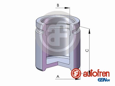 Pistone, Pinza freno - D025795 AUTOFREN SEINSA