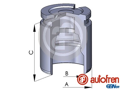 Piston, brake caliper - D02593 AUTOFREN SEINSA