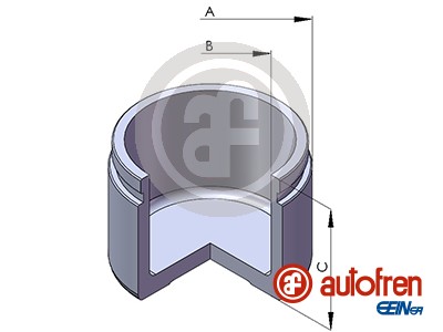 Piston, brake caliper - D02595 AUTOFREN SEINSA