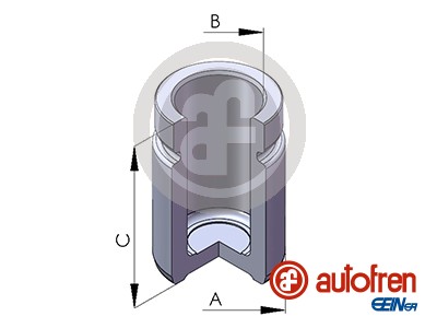 Piston, brake caliper - D02599 AUTOFREN SEINSA