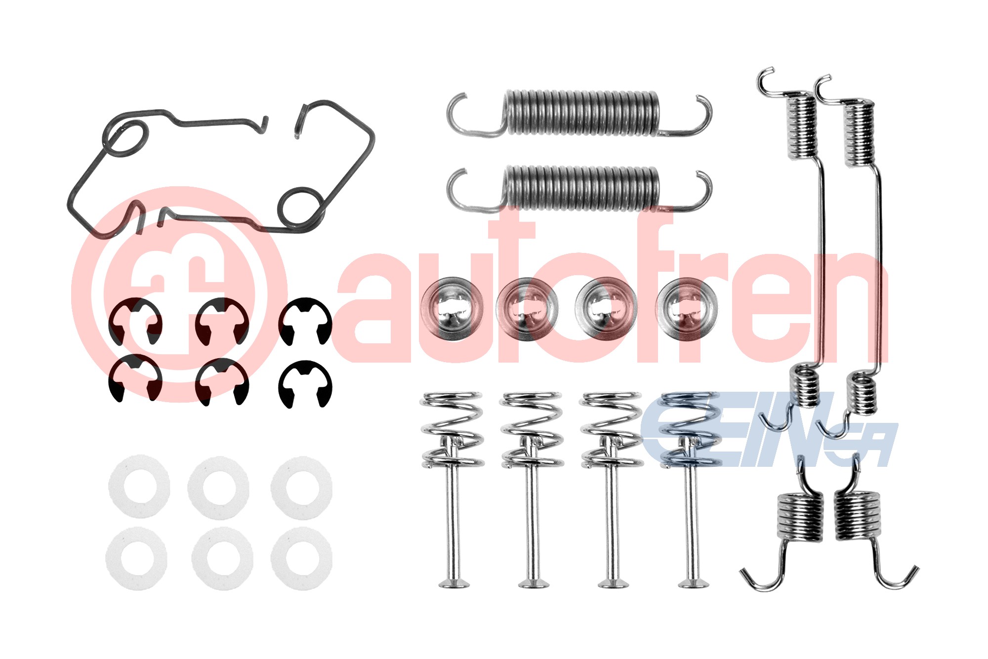 Kit accessori, Ganasce freno - D3955A AUTOFREN SEINSA