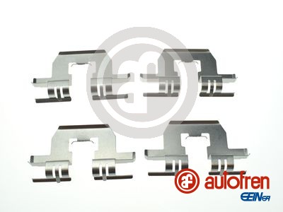 priedų komplektas, diskinių stabdžių trinkelės - D42928A AUTOFREN SEINSA