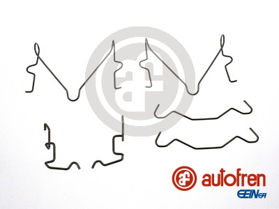 Accessory Kit, disc brake pad - D43075A AUTOFREN SEINSA