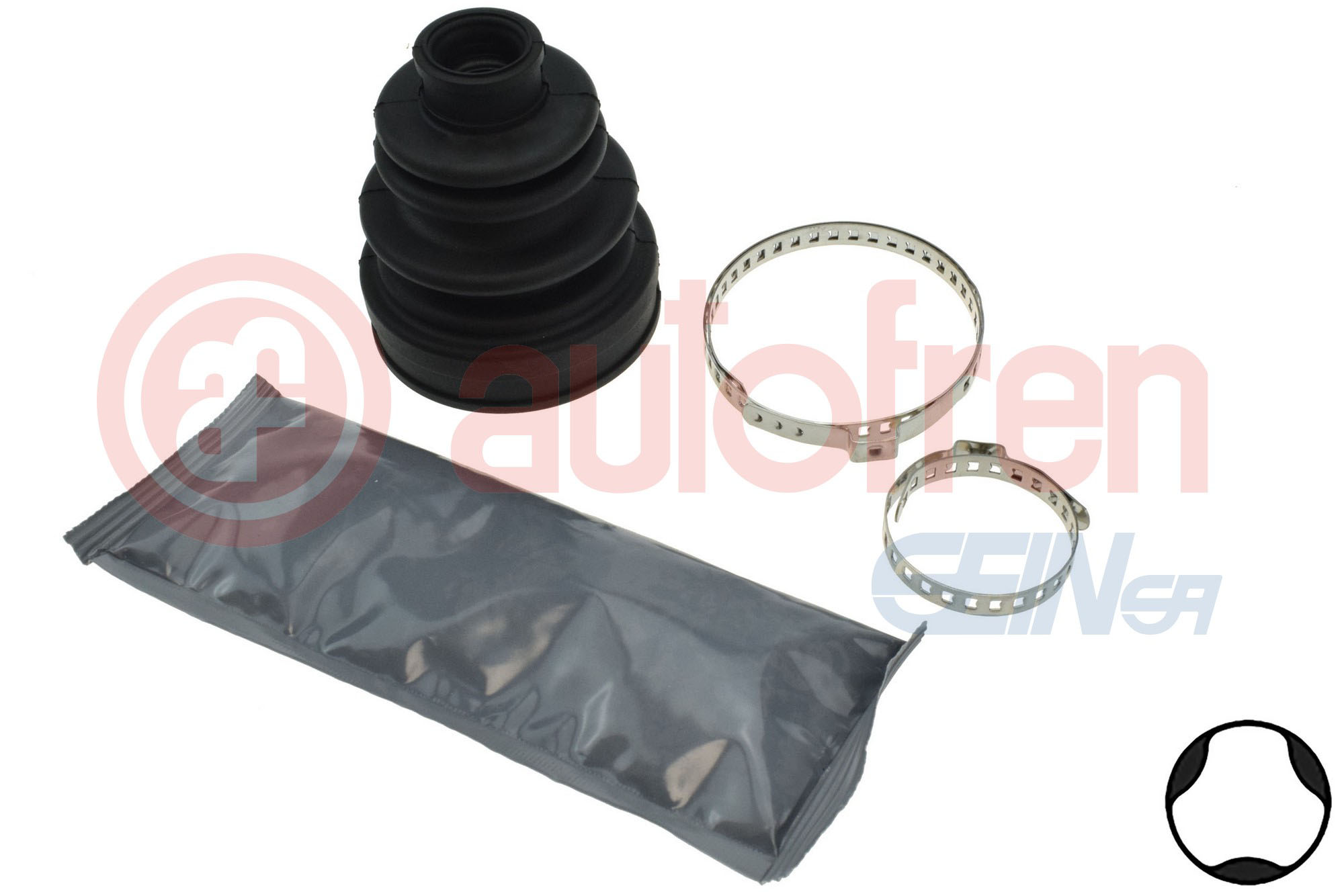 Kit cuffia, Semiasse - D8424 AUTOFREN SEINSA