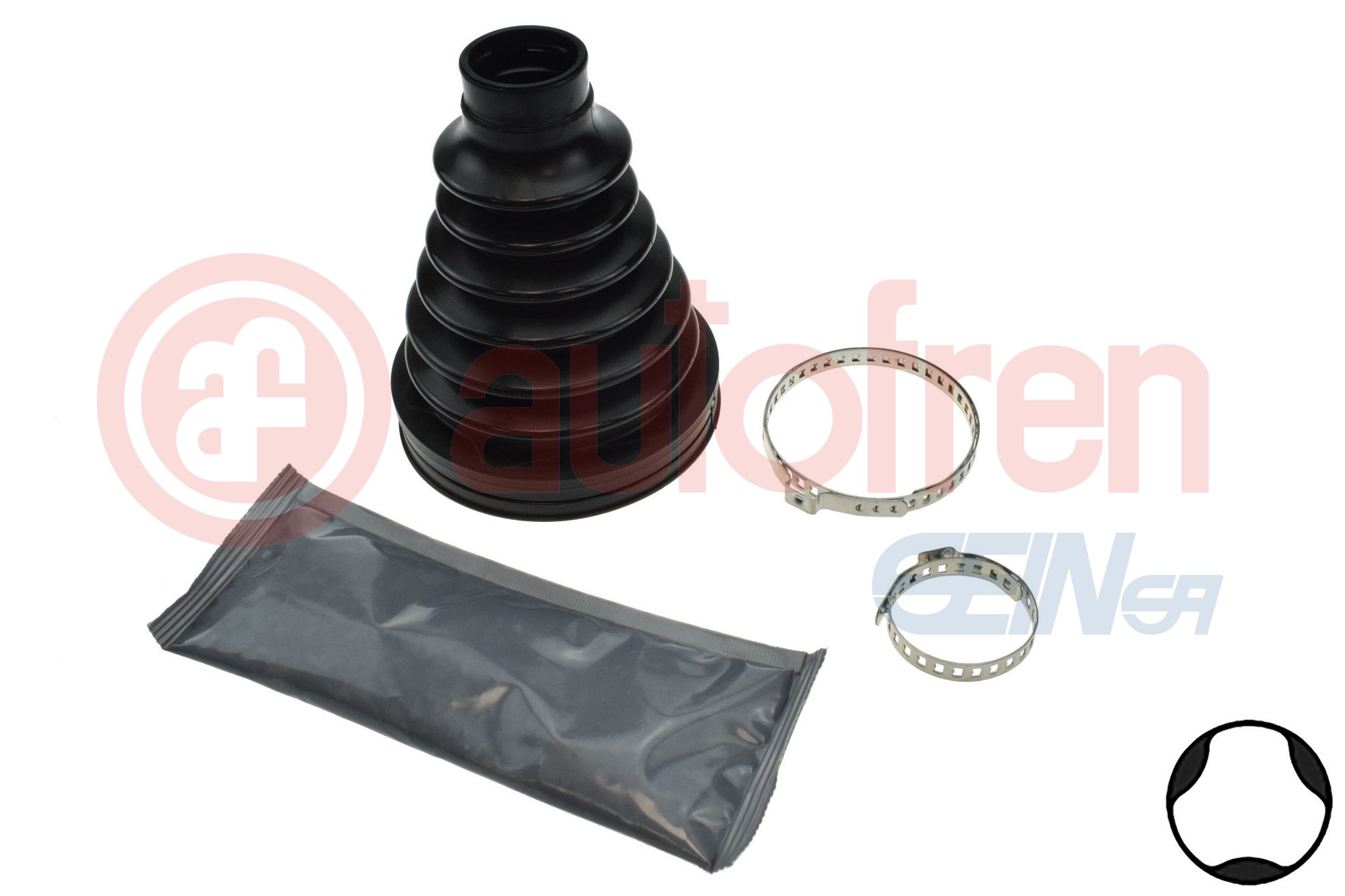 Kit cuffia, Semiasse - D8483T AUTOFREN SEINSA