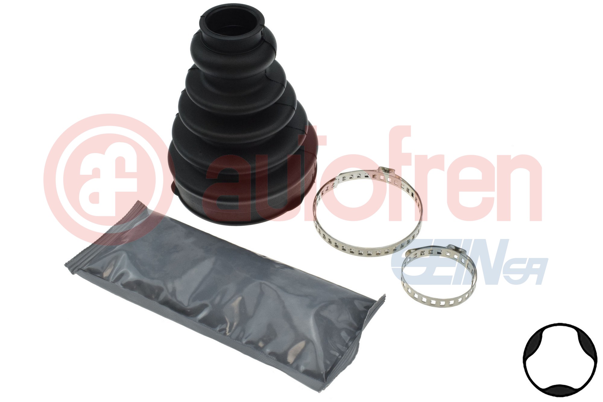 Kit cuffia, Semiasse - D8516 AUTOFREN SEINSA