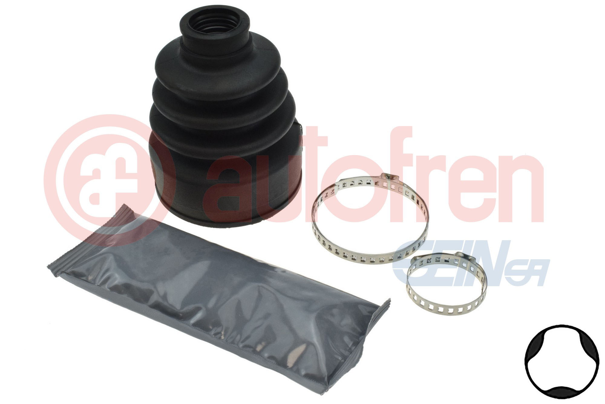 Kit cuffia, Semiasse - D8517 AUTOFREN SEINSA