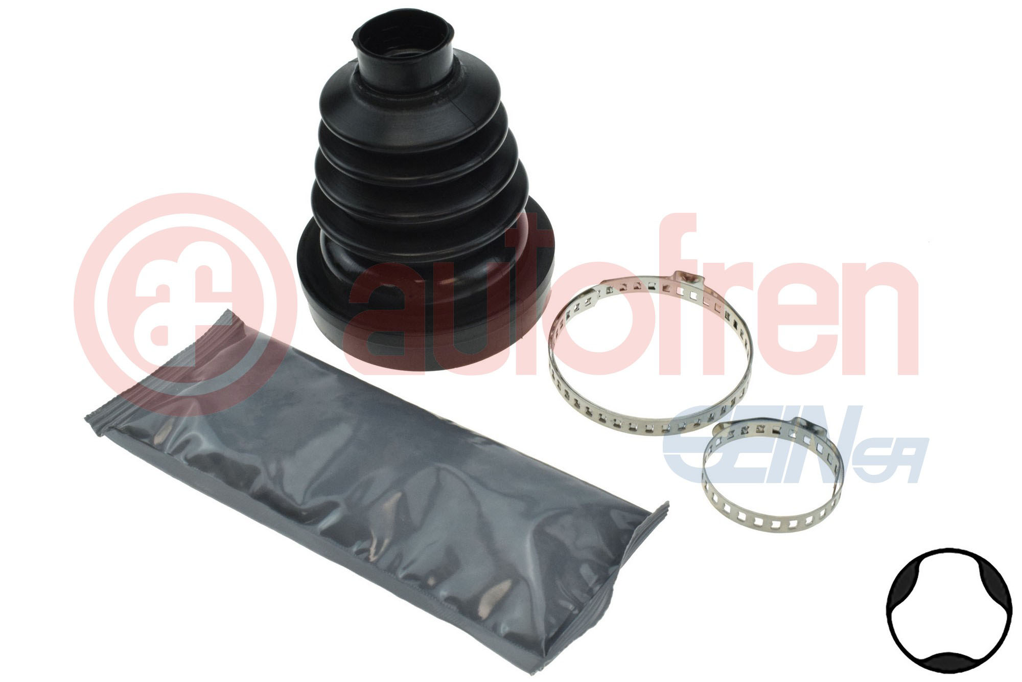 Kit cuffia, Semiasse - D8524T AUTOFREN SEINSA