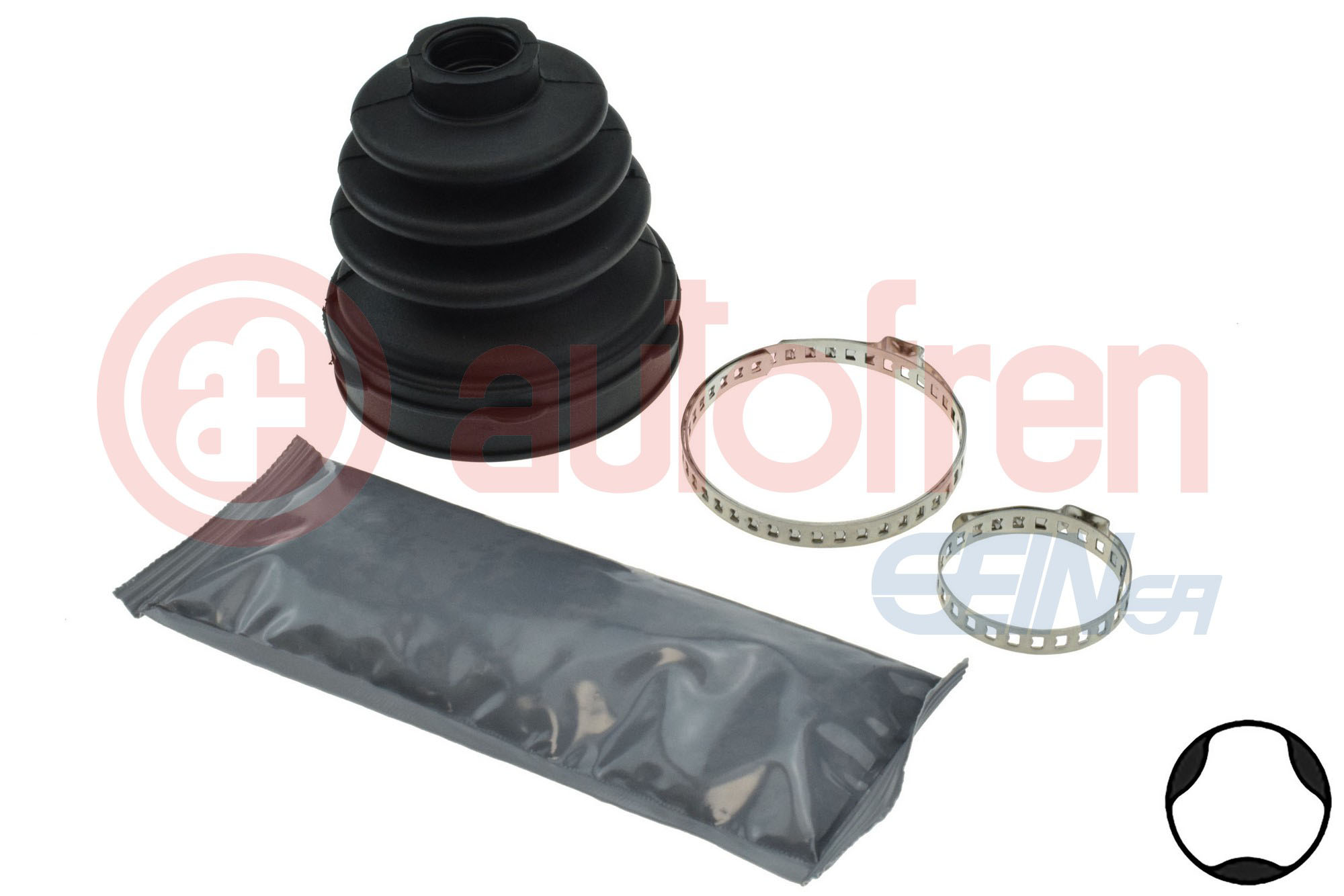 Bellow Set, drive shaft - D8612 AUTOFREN SEINSA