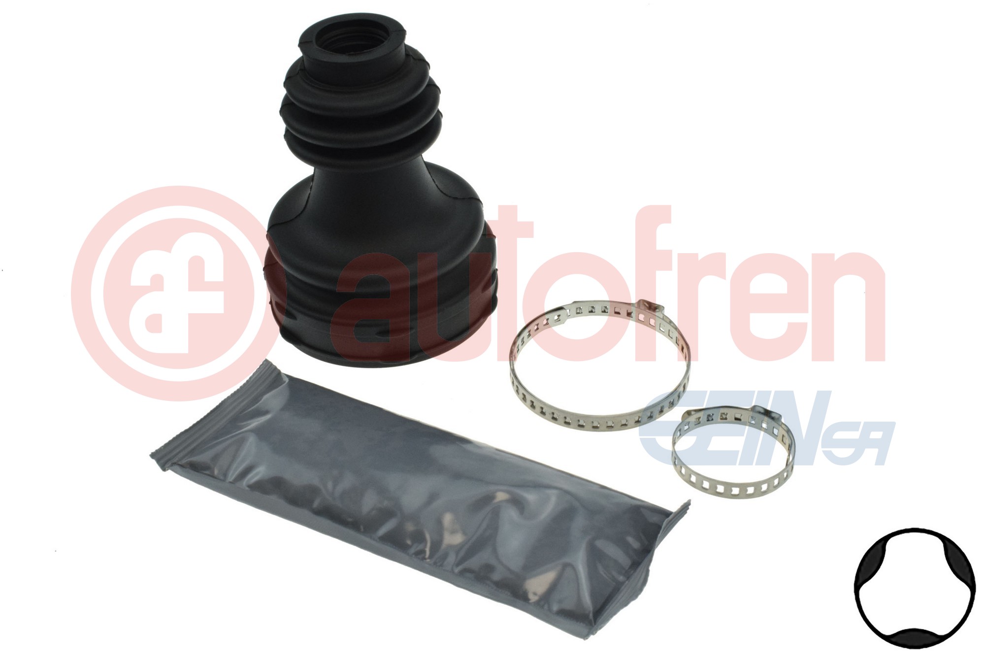 Bellow Set, drive shaft - D8614 AUTOFREN SEINSA