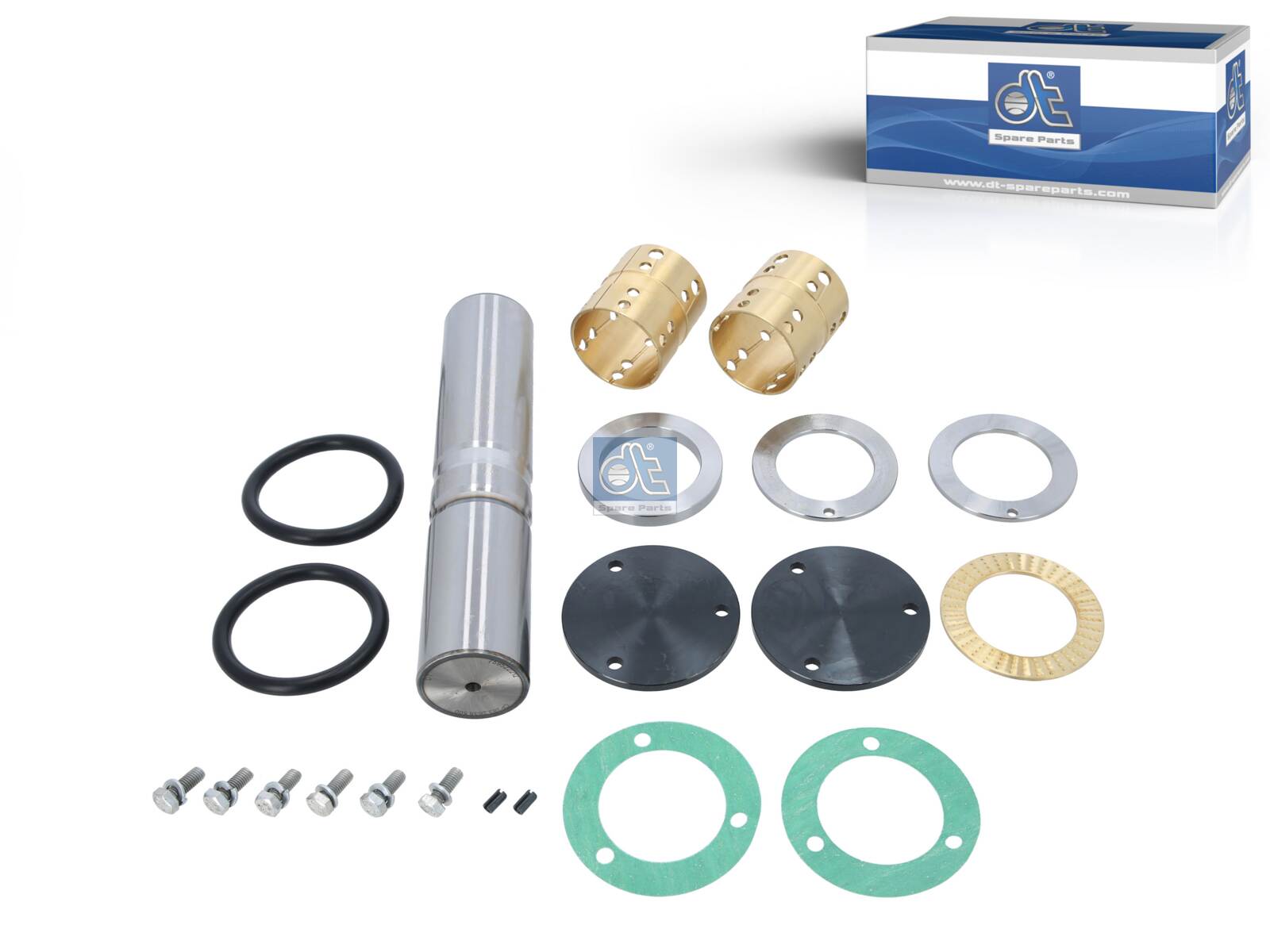 Kit riparazione, Perno fuso a snodo - 10.37500 DT Spare Parts