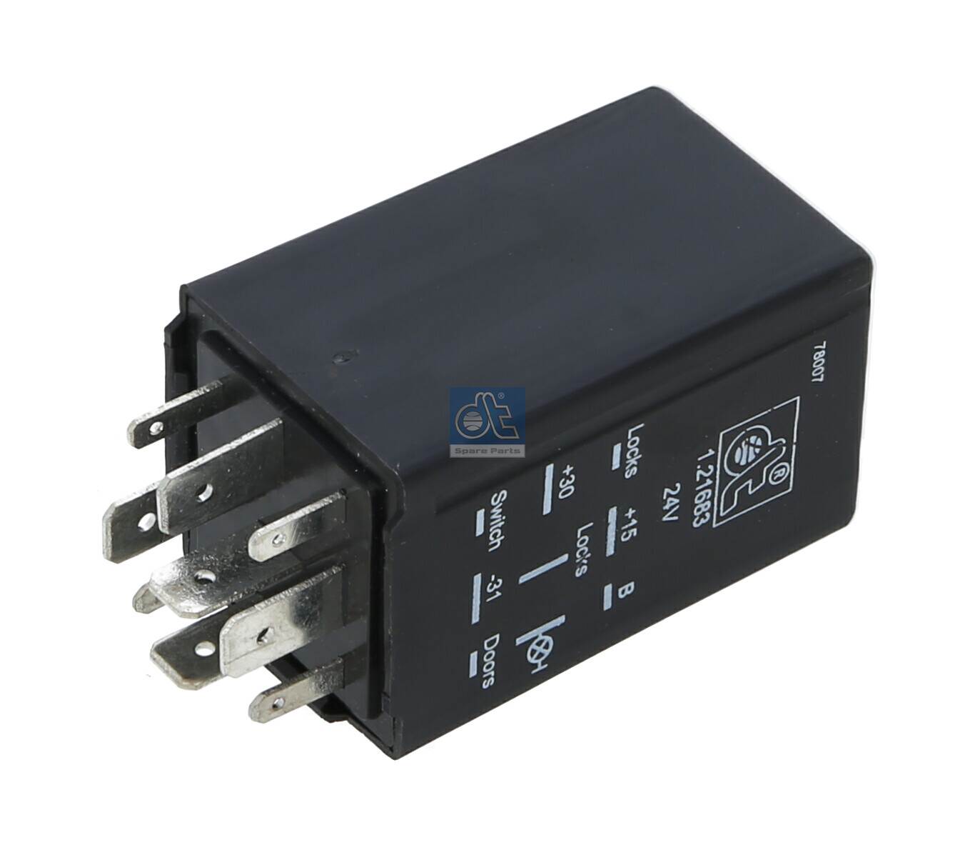 Relay, low beam - 1.21683 DT Spare Parts