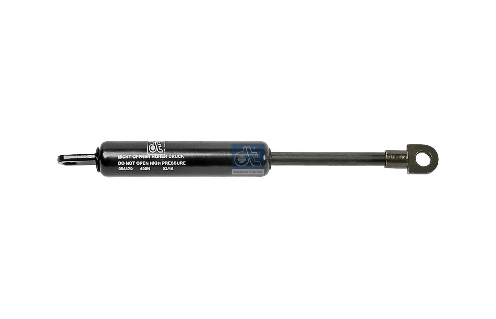 Ammortizzatore pneumatico, Deflettore aria - 1.23250 DT Spare Parts
