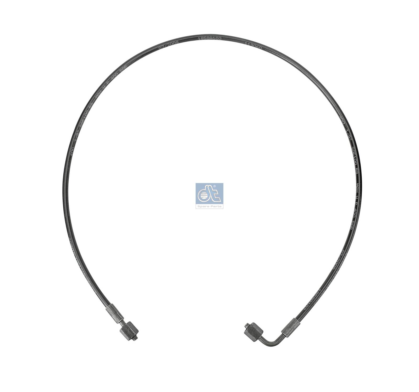 Hose Line, driver cab tilt unit - 1.28163 DT Spare Parts