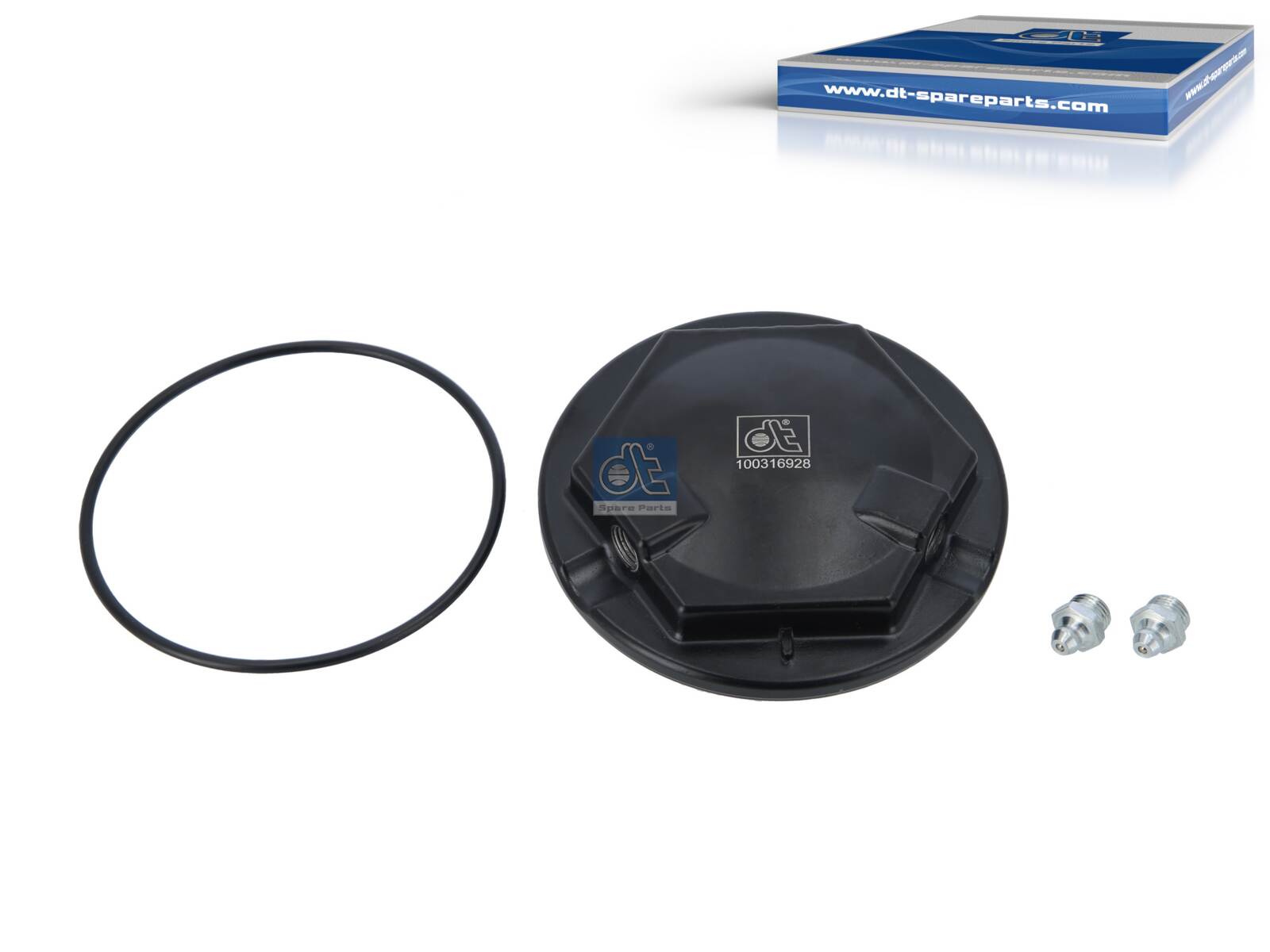 tvirtinimo žiedas, pasukamasis kakliukas - 2.50073 DT Spare Parts