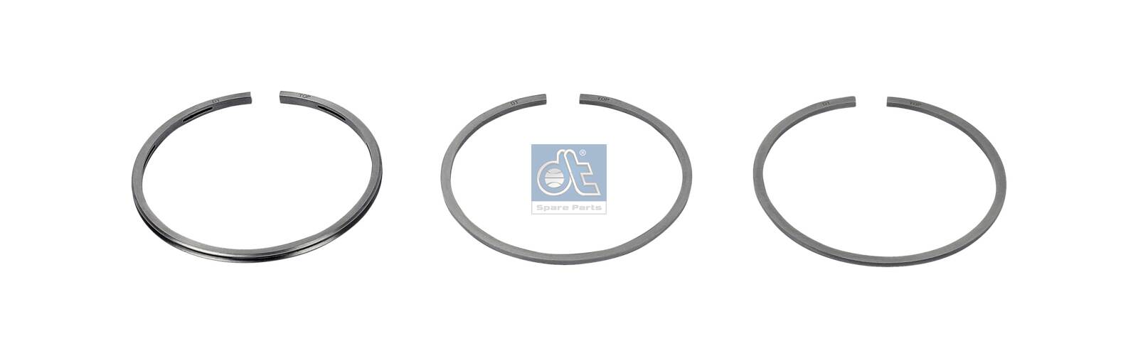 Piston Ring Set, compressor - 2.94038 DT Spare Parts