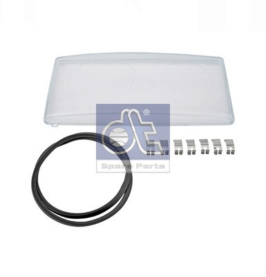 Diffusing Lens, headlight - 3.31022 DT Spare Parts